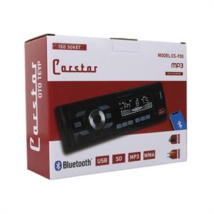 Carstar CS-930 Çift USB/SD/FM/AUX/Bluetooth Kumandalı Oto Teyp 4X60 Watt