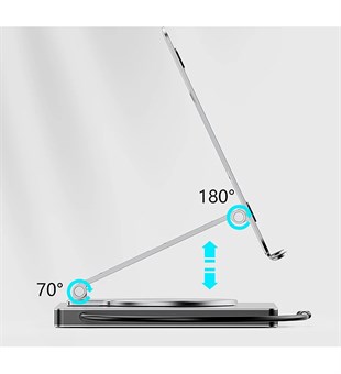 Codegen 10 in 1 Çok Fonksiyonlu Type-C Hub Notebook Macbook Standı Usb-C Docking Station NSC-101