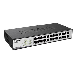 D-Link DES-1024D 24 Port 10/100 Metal Kasa Switch
