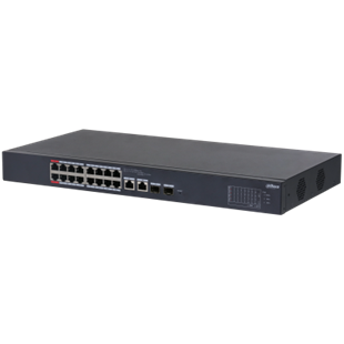 DAHUA 16port PoE 135w 2-SFP Gigabit Yönetilebilir Switch CS4218-16ET-135