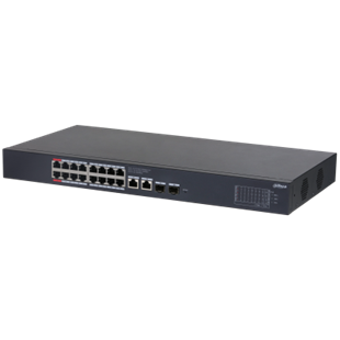DAHUA 16port PoE 190w 2-SFP Gigabit Cloud Yönetilebilir Switch CS4220-16GT-19