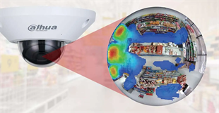 DAHUA 5MP Fisheye 1.4mm IP Kamera Sesli IP67,IK10 DH-IPC-EB5541-AS
