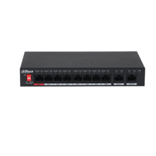 DAHUA 8port PoE 96w Gigabit Yönetilemez Switch DH-PFS3010-8ET-96
