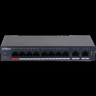 DAHUA CS4010-8ET-110 8xFE-2xGE BULUT YÖNETİLEBİLİR 110W POE SWİTCH