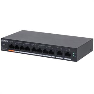 DAHUA CS4010-8ET-60 8 PORT 10/100 8 PORT + 2 UPLINK POE 60W YONETILEBILIR SWITCH