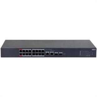 DAHUA CS4218-16ET-135 16 PORT 10/100 + 2XRJ45/1GB SFP COMBO CLOUD YÖNETİLEBİLİR RACKMOUNT 135W POE SWITCH