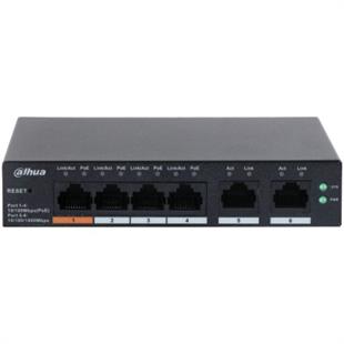 DAHUA DH-CS4006-4ET-60 4 PORT 10/100 2 X UPLINK CLOUD YÖNETİLEBİLİR SWITCH