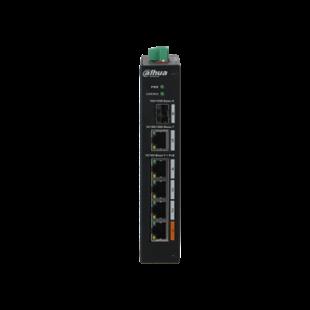 DAHUA PFS3106-4ET-60 4 PORT 4XFE-2XFE YÖNETİLEMEZ 60W POE SWİTCH