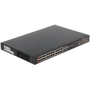 DAHUA PFS3228-24GT-360-V2 24 PORT 10/100/1000 2 PORT UPLINK +2 SFP 360 WATT YONETILEMEZ POE SWITCH
