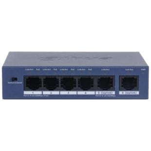 DAHUA S3006-4ET-60 4FEX2XGE 60W YÖNETİLEMEZ POE SWITCH