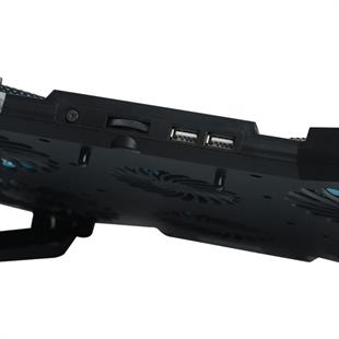 DARK AEROMAX DKACNBAR600 YUKSEKLIK AYARLI 2X USB GAMING NOTEBOOK SOĞUTUCU