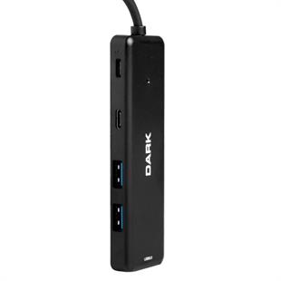 DARK Connect Master X5C DK-AC-USB347 Type-C & HDMI,USB 3.0 USB Çoklayıcı Hub