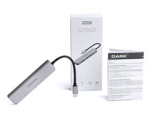 DARK DK-AC-U31X38 USB 3.1 Type-C 6 in 1 HDMI/ TF SD Kart /USB-C PD