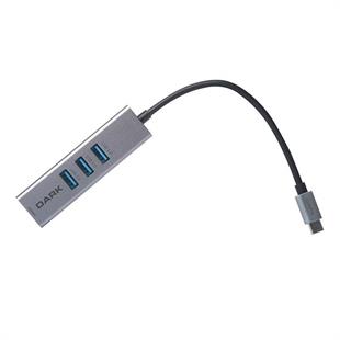 DARK DK-AC-U31X3GL  Gigabit TypeC Ethernet Çoklayıcı Hub