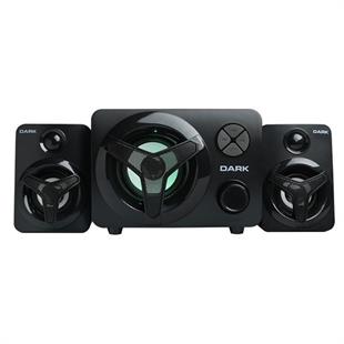 DARK SP-215 2+1 3.5mm Stereo Jak Siyah 12w RMS Multimedia Hoparlör