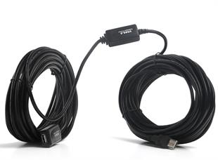 DARK USB2EXTL20A 20 Mt USB 2.0 USB Uzatma Kablosu Adaptörlü