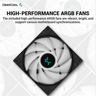 DEEPCOOL 240mm LE520 RGB Sıvı Soğutmalı AM5-1700p İşlemci Fanı