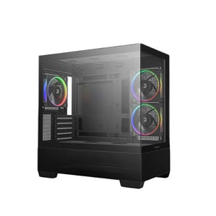DEEPCOOL CG380-3F Gaming Micro-Tower Pc Kasası 3-Fanlı