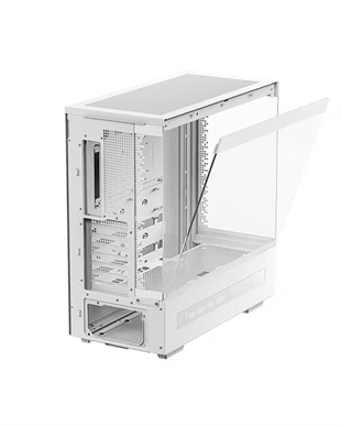 DEEPCOOL CH690 Digital WH Panoramik Dahili Dijital Durum Ekranlı Yüksek Hava Akışlı Beyaz Gaming Mid-Tower PC Kasası