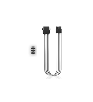 DEEPCOOL EC300-CPU8P-WH 8-Pin (4+4) CPU Örgülü Uzatma Kablosu (Beyaz)