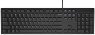 DELL KB216 Kablolu USB Q Trk Siyah Klavye