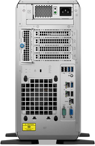 DELL POWEREDGE T360 SPL5 XEON 6353P-128GB DDR5 UDIMM-2X960GB+6X3.84TB SSD-Tower Sunucu
