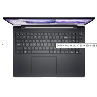 DELL PROMAX 16 NBW MC16250_2 U7-255H 32GB(2X16GB) 1TB SSD 6GB RTX PRO500 BLACKWELL W11P 3 YIL YERİNDE GARANTİ