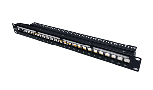 DIGITUS 1U 24port Cat6 Utp Boş Patch Panel DN-91411