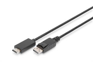 DIGITUS DP-HDMI Görüntü Kablosu 3m (AK.340303.030.S)
