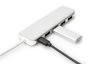 DIGITUS USB-C 4Port USB Çoklayıcı Hub (DA-70242-1)