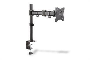 DIGITUS Universal single monitor clamp mount (Single Monitor Desk Clamp Mount, 15-27