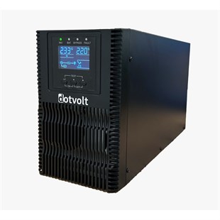 DOTVOLT MN PLUS 2KVA 4x12V/9AH 1F/1F ONLİNE UPS