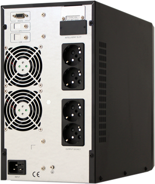 DOTVOLT MN PLUS Online 1 KVA 1/1 Faz (2x12v 7AH Akü ) UPS