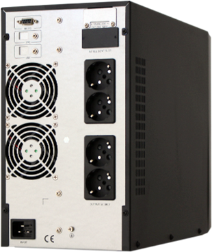 DOTVOLT MN PLUS Online 3 KVA 1/1 Faz (6x12v 7AH Akü ) UPS