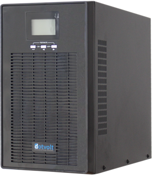 DOTVOLT MN PLUS Online 3 KVA 1/1 Faz (6x12v 7AH Akü ) UPS