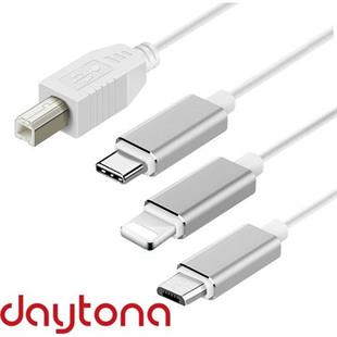 Daytona  ADS-501 3LÜ USB-B=>Micro ligtning