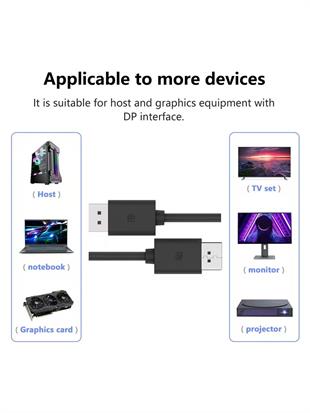 Daytona DP2 1,8m DP=>DP 4K 1.2V kablo 3840*1260