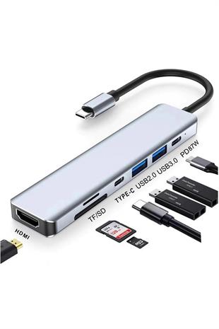 Daytona HC13C 7li USB Type-C Docking Station
