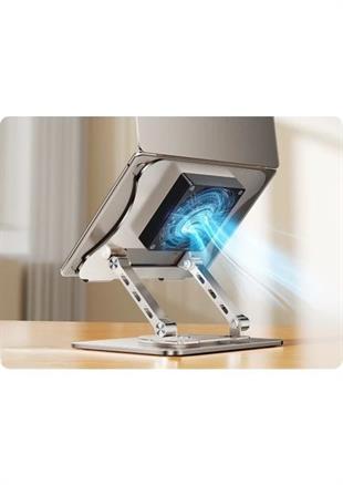 Daytona J41 360° Döner metal fanlı notebook stand,