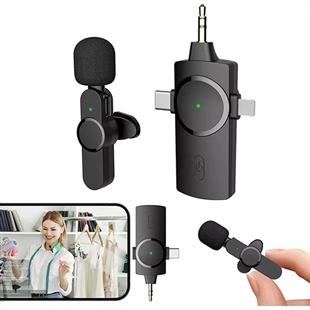 Daytona K9-C2 TYPE-C+Lightning kablosuz 2li yaka