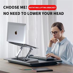 Daytona ZR-104 Alüminyum 360° Notebook stand,füme