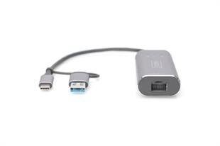 Digitus DN-3028 USB3.1 Tip-C+USB3.0=>2,5G gigabit