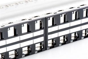 Digitus DN-91424  48li  1U siyah boş patch panel