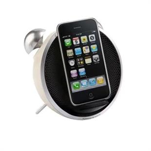 EDIFIER IF230W Tick Tock Dock 9W RMS iPod iPhone Uyumlu FM Radyolu Beyaz Bluetooth Hoparlör