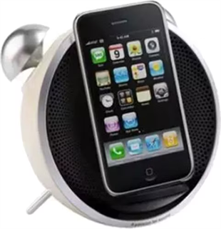 EDIFIER Image Series Tick Tock Dock IF230W 9W RMS FM Radyo/iPod Dock Hoparlör Beyaz