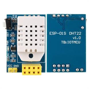 ESP-01S DHT22 Isı ve Nem Sensörü Modülü Kablosuz WiFi Akıllı Ev Otomasyon Kartı