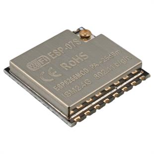 ESP-07S WiFi Modülü ESP8266 Çip Setli Harici Anten Girişli Kablosuz Haberleşme Kartı