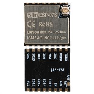 ESP-07S WiFi Modülü ESP8266 Çip Setli Harici Anten Girişli Kablosuz Haberleşme Kartı
