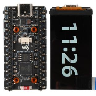 ESP32-S3 Geliştirme Kartı 1.9 İnç LCD Ekranlı WiFi Bluetooth Modülü Tip-C Girişli Mikrodenetleyici