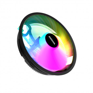 EVERCOOL 120mm CS-02 Rainbow Hava Soğutmalı AM5-1700p İşlemci Fanı